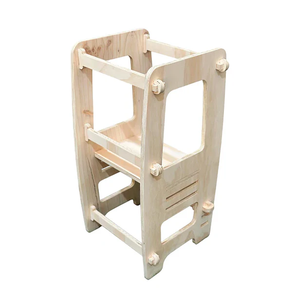 Torre de Aprendizaje Montessori de Madera para Niños 2