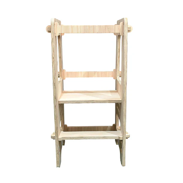 Torre de Aprendizaje Montessori de Madera para Niños 3