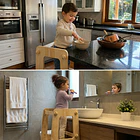 Torre de Aprendizaje Montessori de Madera para Niños 5