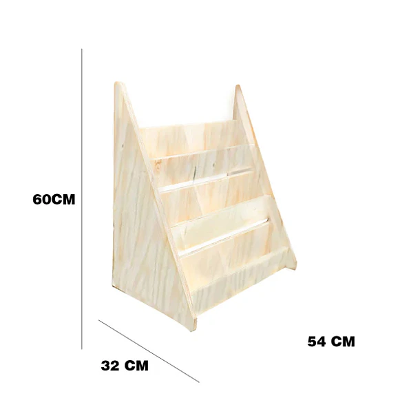 Librero Montessori de Madera para Niños 2