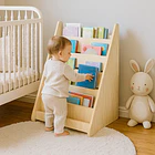 Librero Montessori de Madera para Niños 4