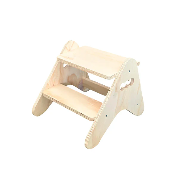 Escalera 2 en 1 Montessori de Madera para Niños (Escalón + Banquito) 2