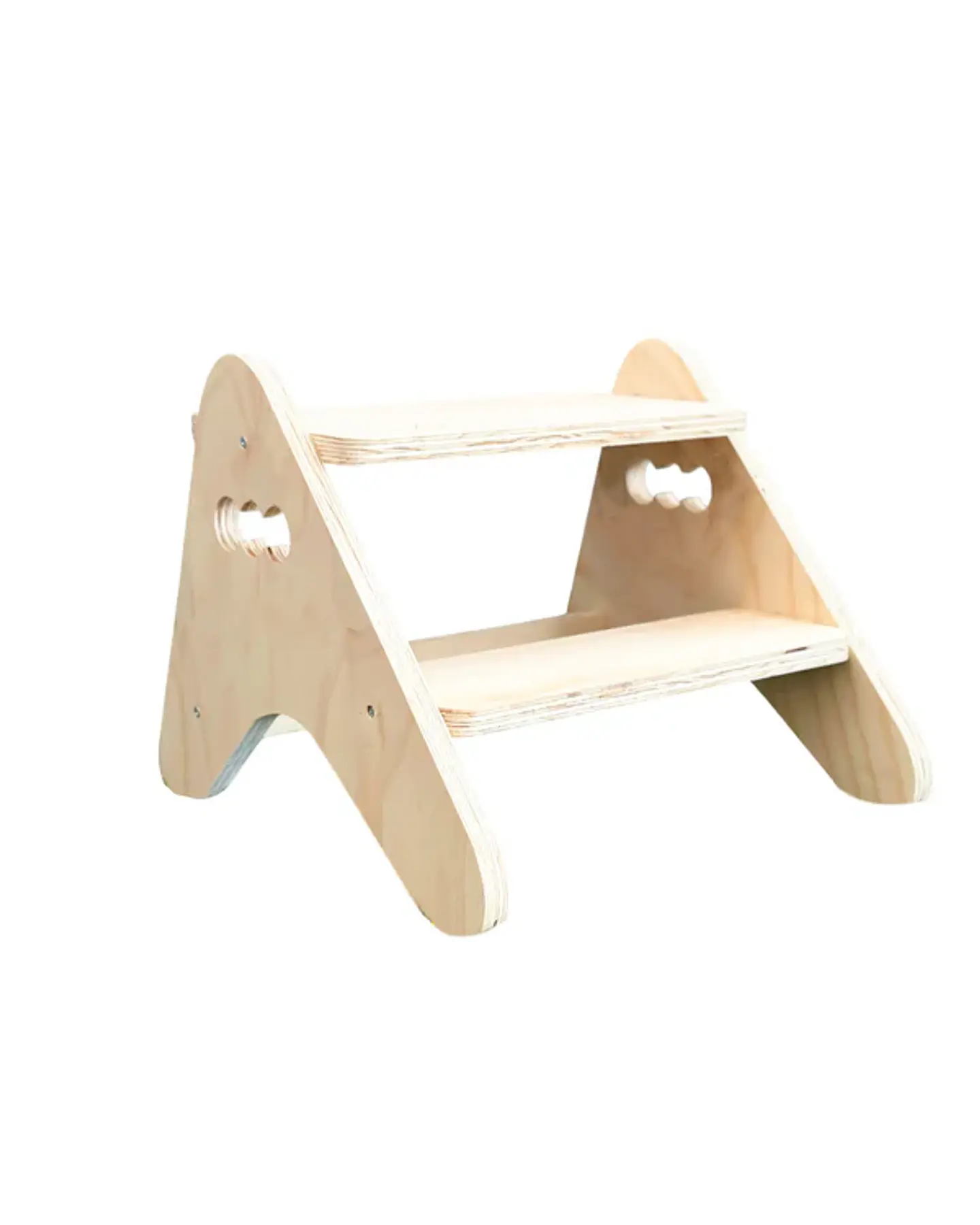 Escalera 2 en 1 Montessori de Madera para Niños (Escalón + Banquito) 3