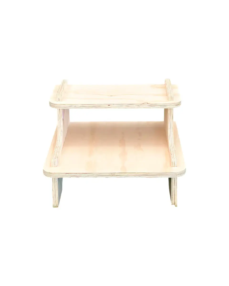 Escalón de Aprendizaje Montessori de Madera para Niños 2