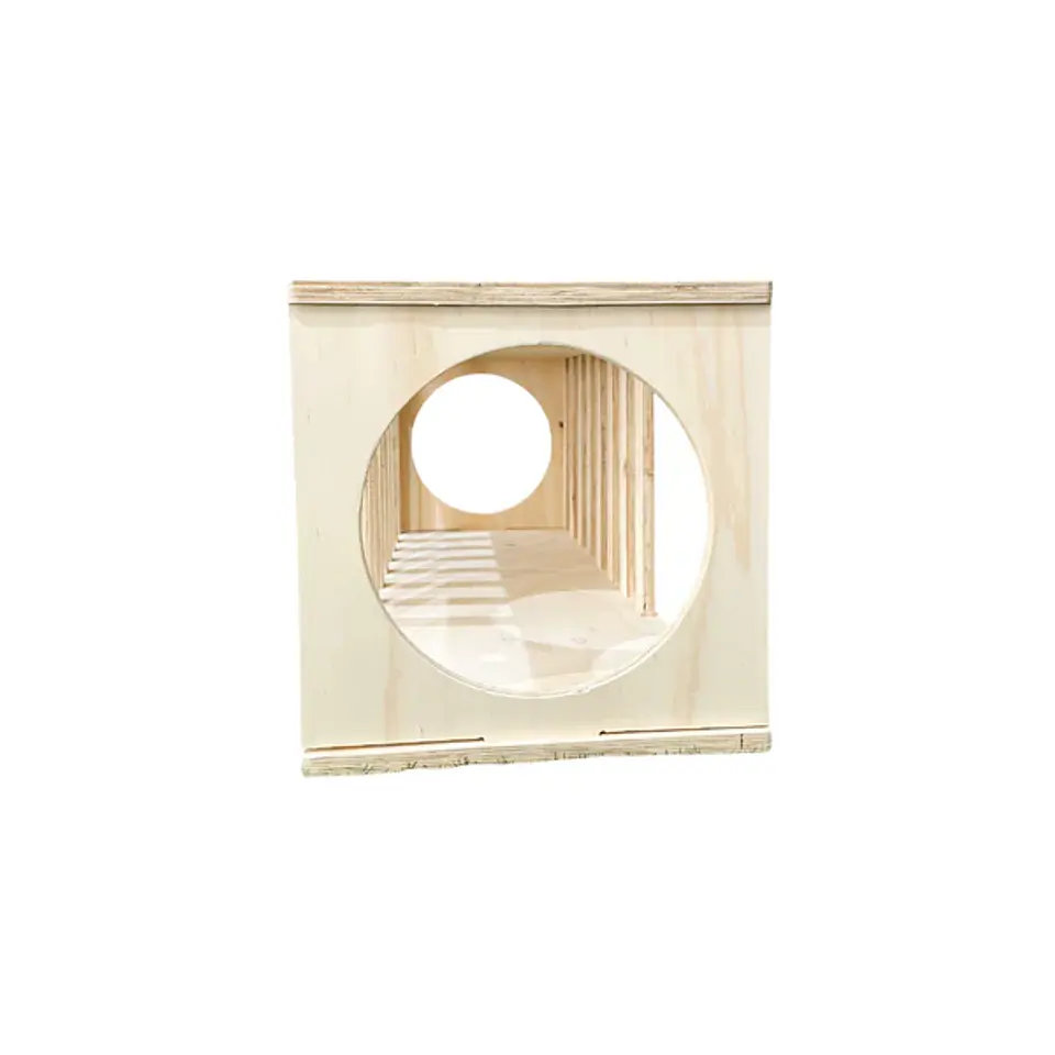 Túnel Montessori de Madera con Rampa Desmontable 3