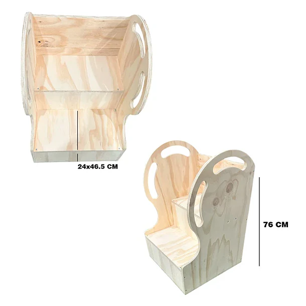 Escalera Montessori de Madera para Niños 5