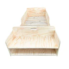 Cama Montessori de Madera con Almacenaje 2