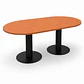 Mesa de reunión ovalada 200x80 cm  - Miniatura 1