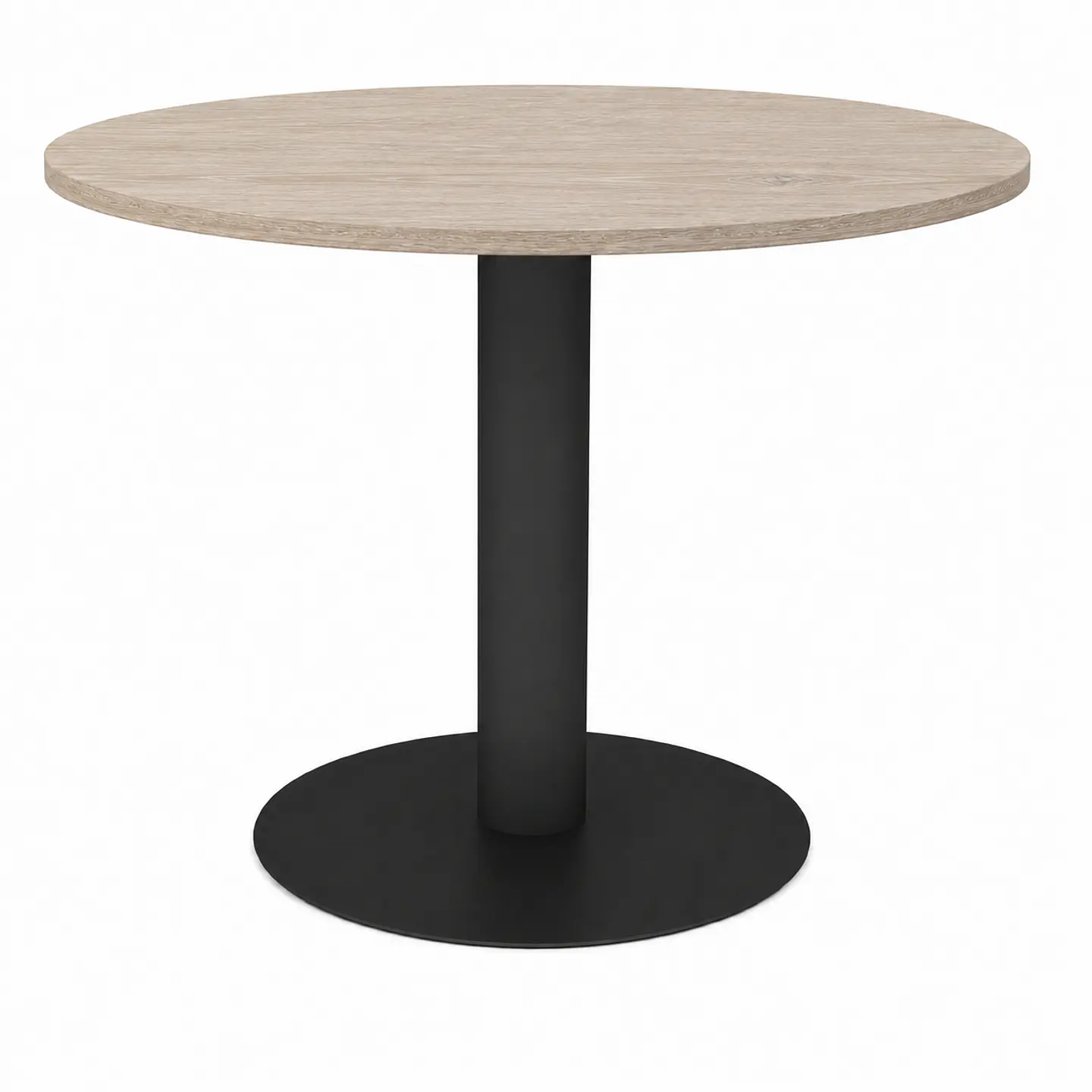 Mesa de reunión circular 100x100 5