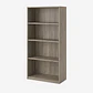 Estante melamina 4 repisas sin puertas  - Miniatura 4