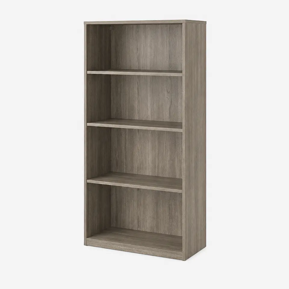 Estante melamina 4 repisas sin puertas  4