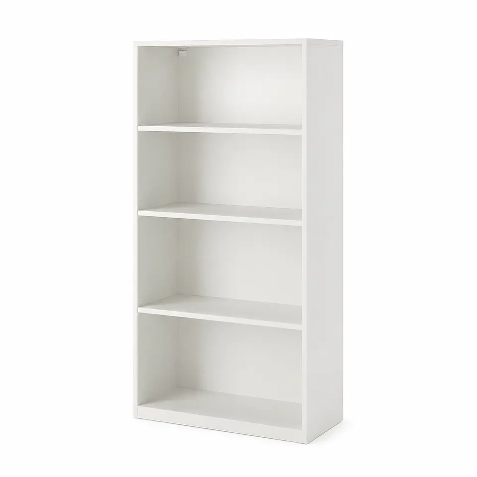 Estante melamina 4 repisas sin puertas  7