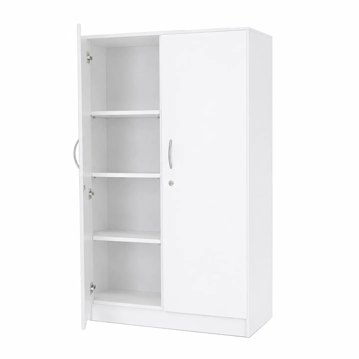 Estante melamina 4 repisas con puertas  3