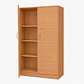 Estante melamina 4 repisas con puertas  - Miniatura 6