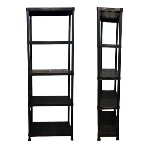 Estante plastico 60x30x174 cm. 5 bandejas removibles
