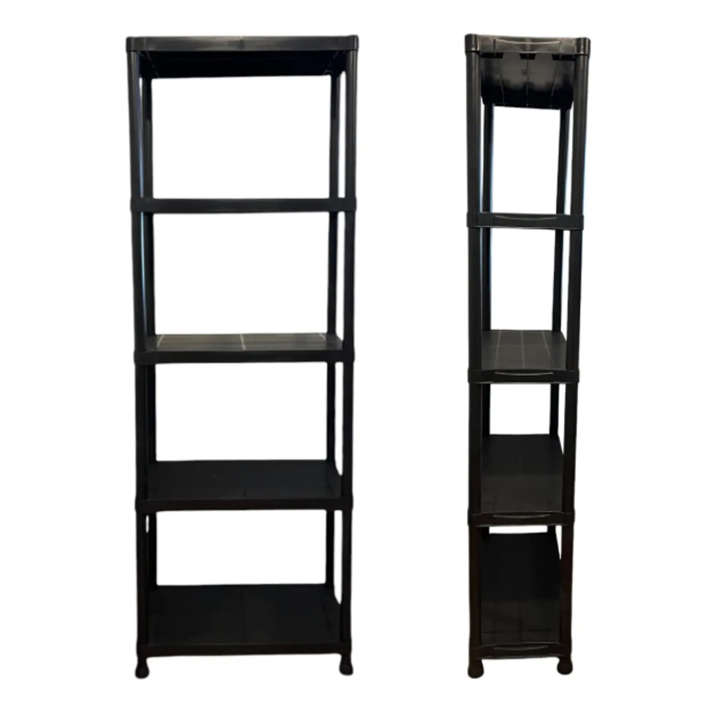Estante plastico 60x30x174 cm. 5 bandejas removibles 1