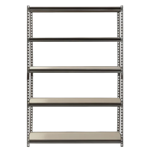 Estante acero ranurado 120x60x180 cm 5 band. 1375 kg