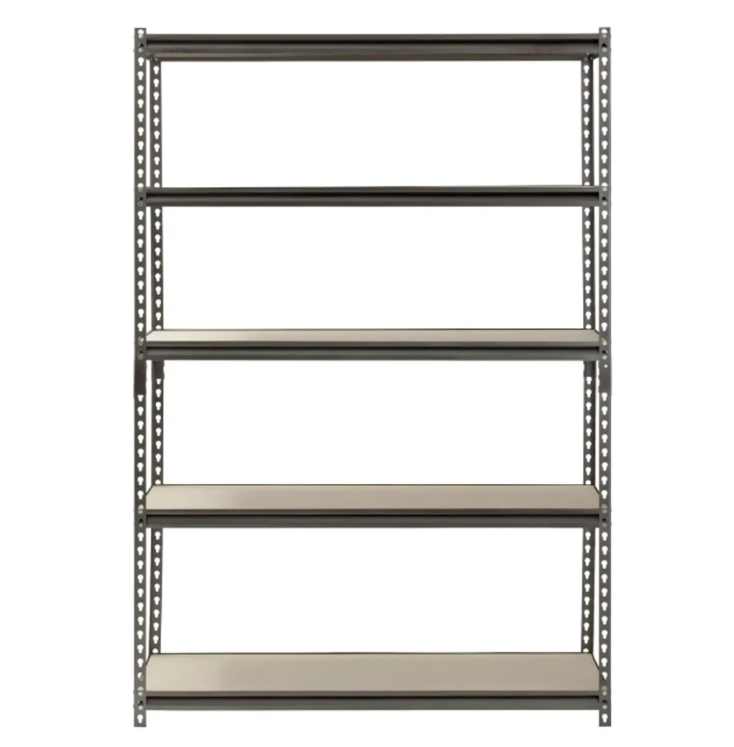 Estante acero ranurado 120x60x180 cm 5 band. 1375 kg 1