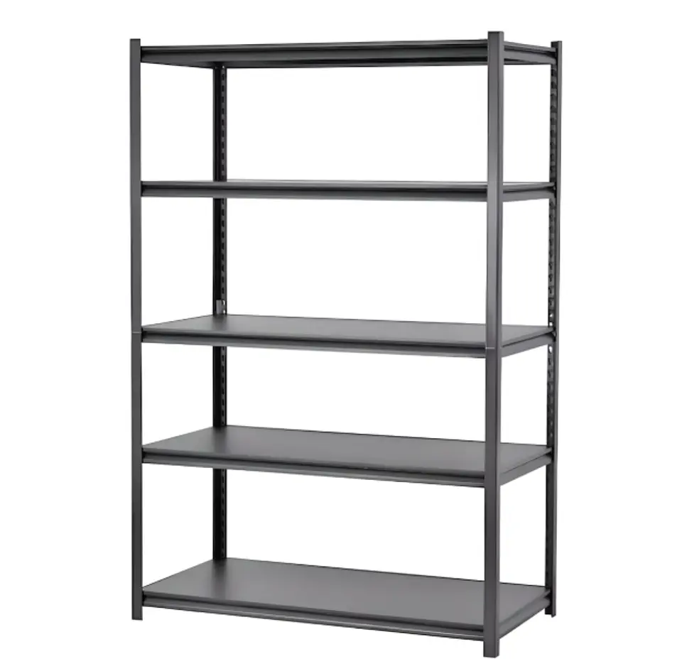 Estante acero sin ranuras 120x45x180 cm. 1350 kg. 1
