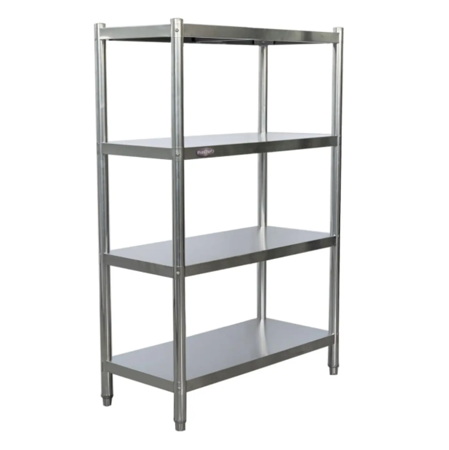  Estante 4 bandejas lisas. 90x50x155 cm. acero inox 1