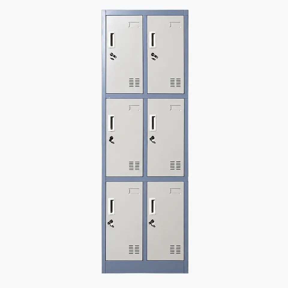 Locker casillero metálico 2 cuerpos 3