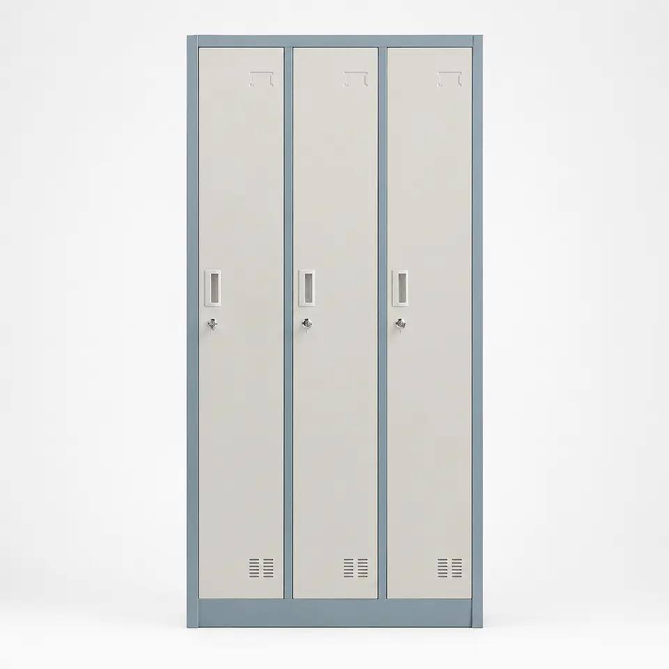 Locker casillero metalico 3 cuerpos 1
