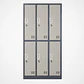 Locker casillero metalico 3 cuerpos - Miniatura 2