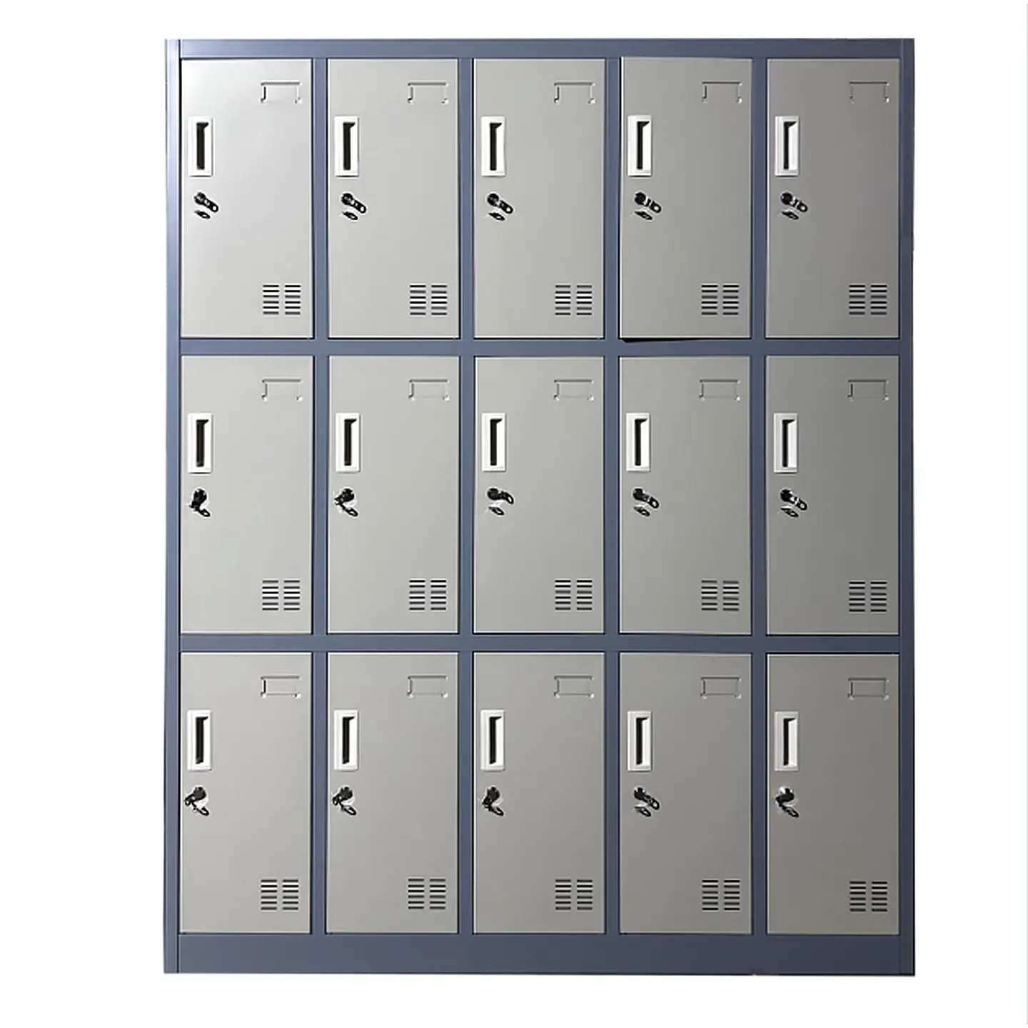 Locker casillero metálico 5 cuerpos 20 puertas 1