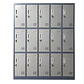 Locker casillero metálico 5 cuerpos 20 puertas - Miniatura 1