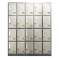 Locker casillero metálico 5 cuerpos 20 puertas - Miniatura 2
