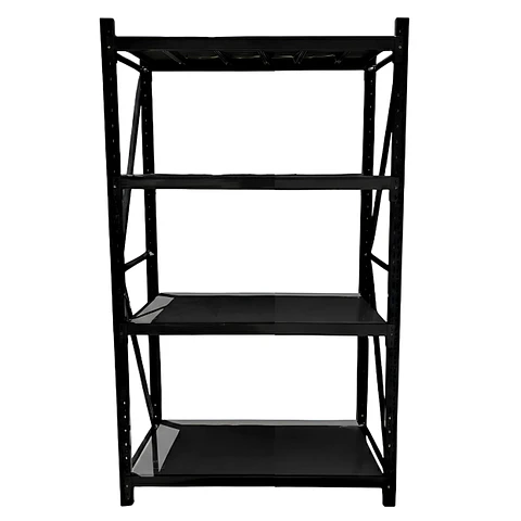  Rack 120x50x200 cm. 400 kgs negro