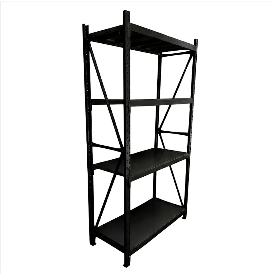  Rack 120x50x200 cm. 400 kgs negro 2
