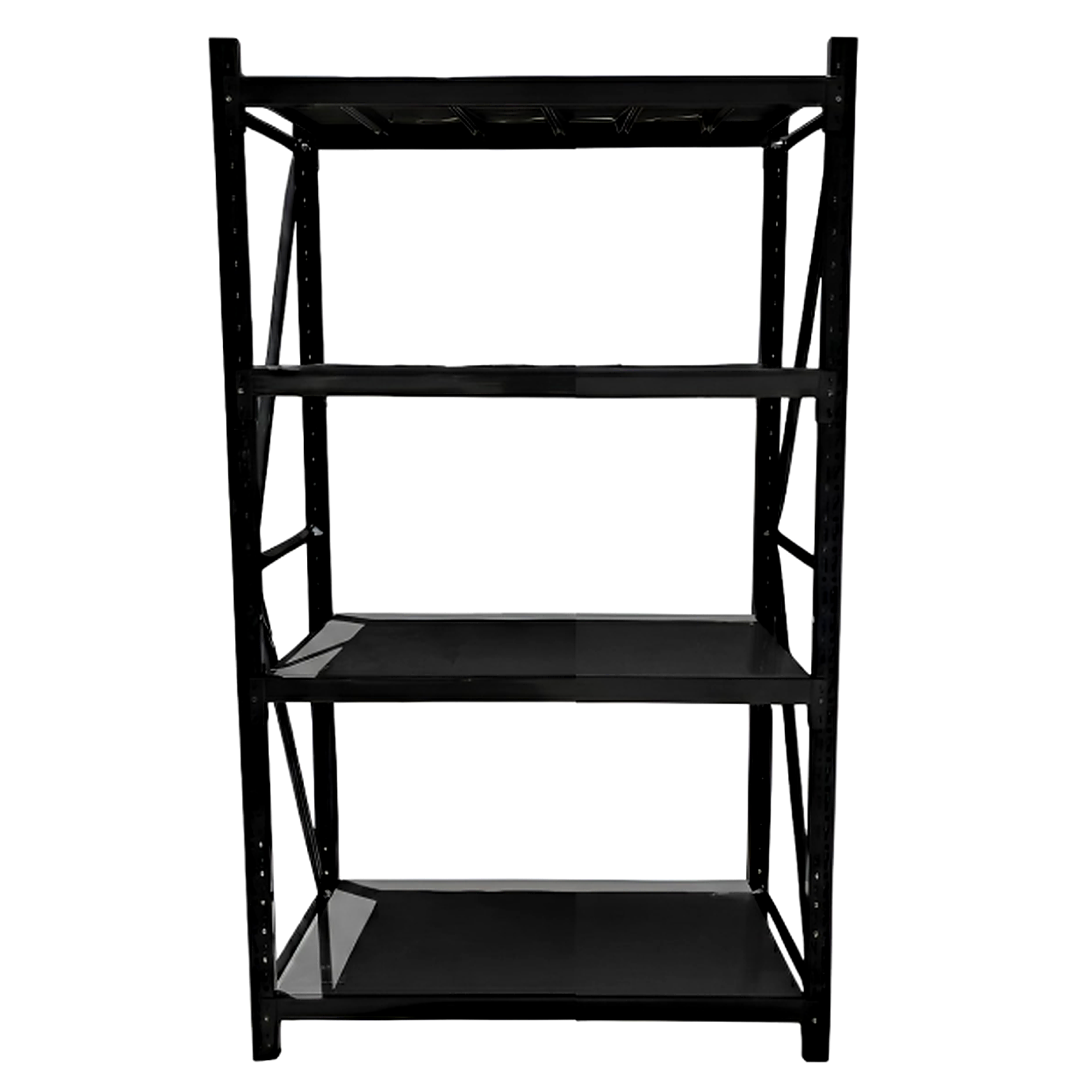 Estante Mini Rack 120x60x200 cm 800 kg Negro