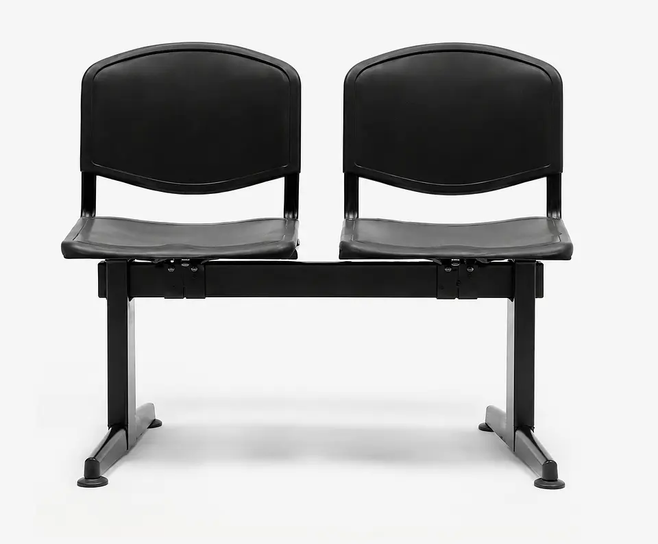 Banqueta de 2 cuerpos polipropileno  1