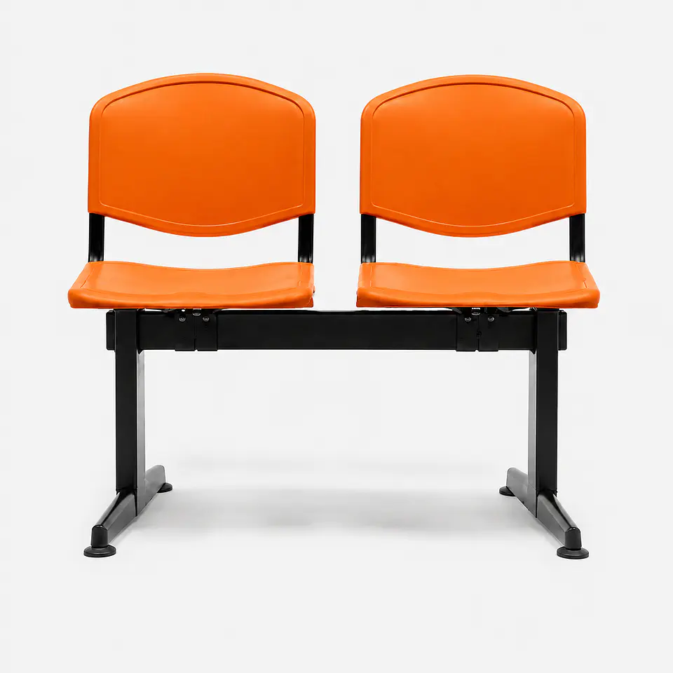 Banqueta de 2 cuerpos polipropileno  5