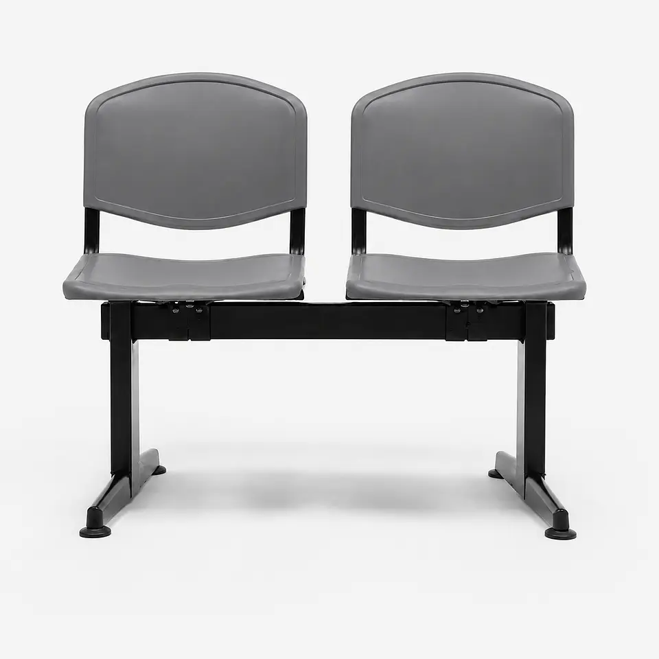 Banqueta de 2 cuerpos polipropileno  7