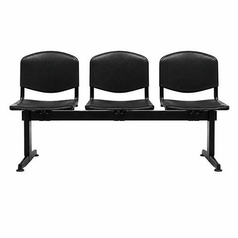 Banqueta de 3 cuerpos polipropileno 