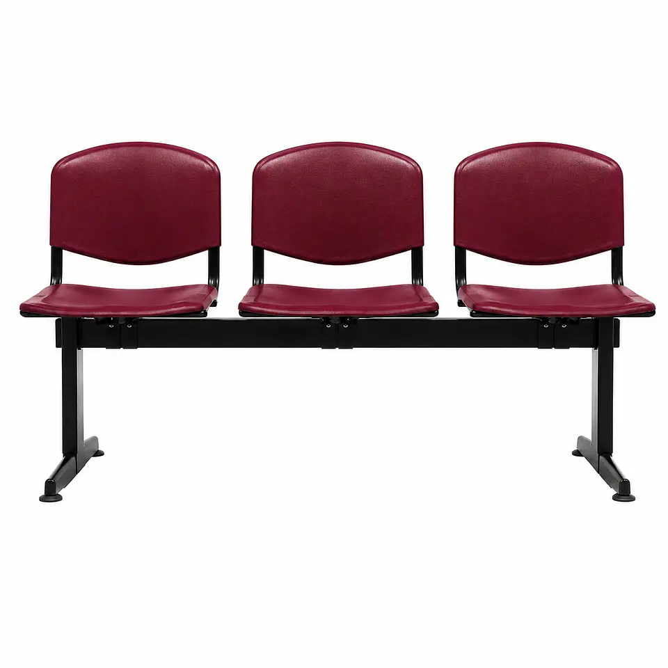 Banqueta de 3 cuerpos polipropileno  6