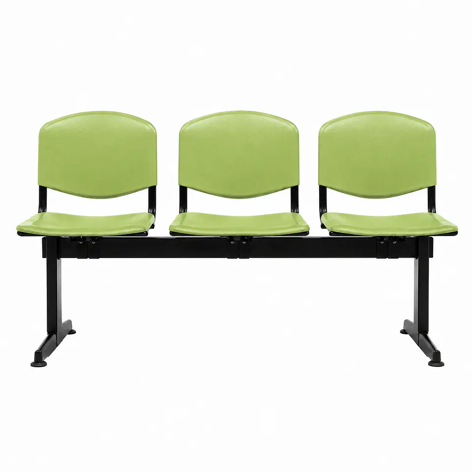 Banqueta de 3 cuerpos polipropileno  7