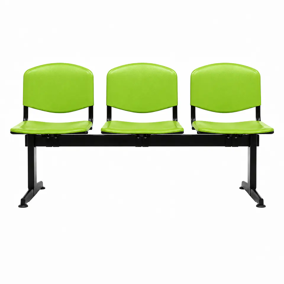Banqueta de 3 cuerpos polipropileno  8