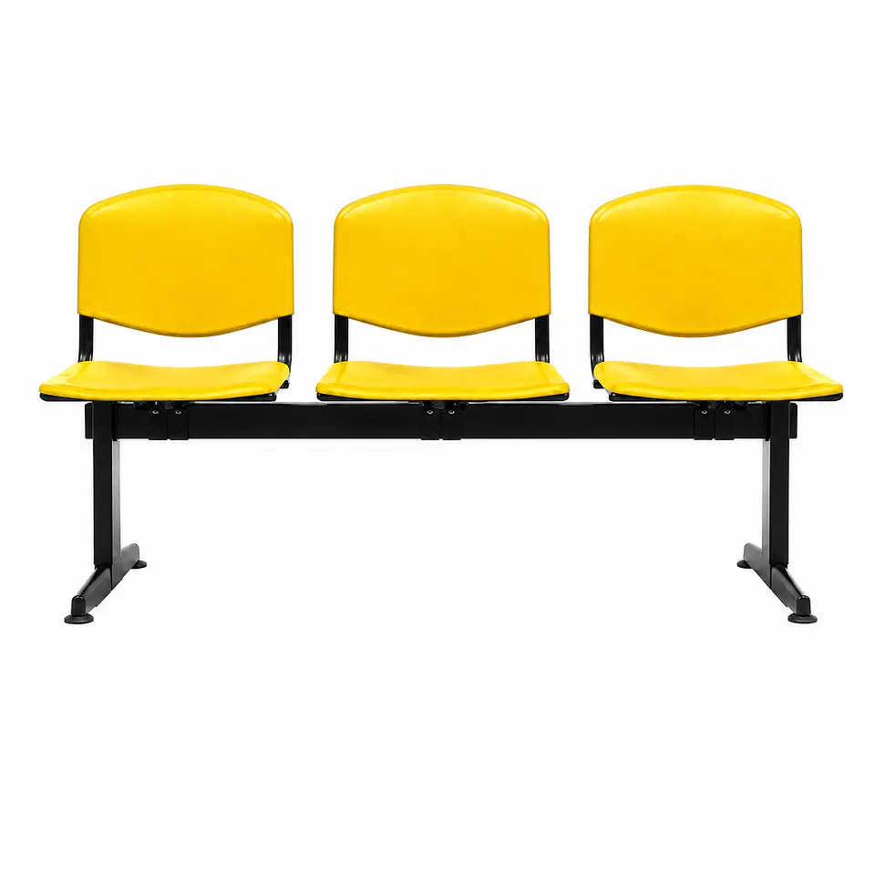 Banqueta de 3 cuerpos polipropileno  10