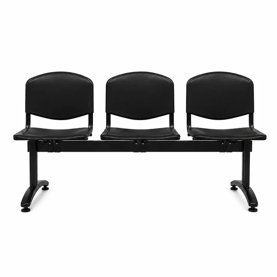 Banqueta de 3 cuerpos polipropileno  12