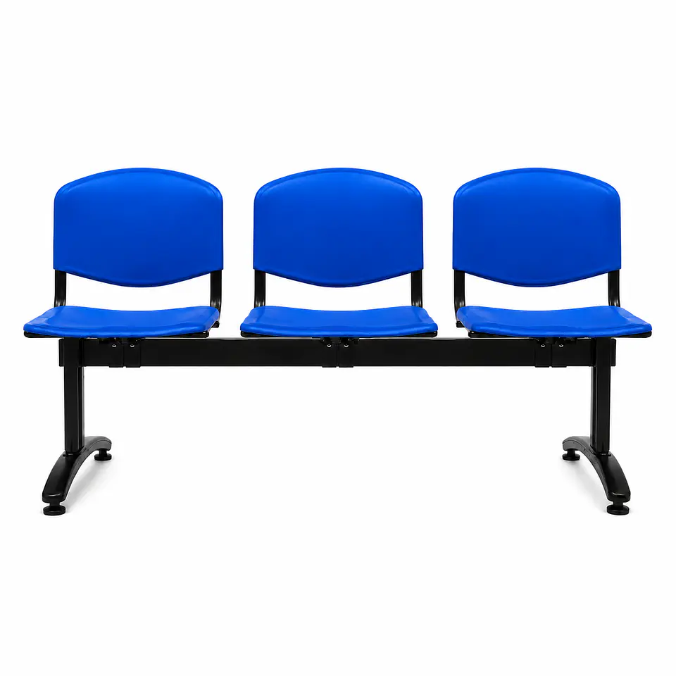 Banqueta de 3 cuerpos polipropileno  13