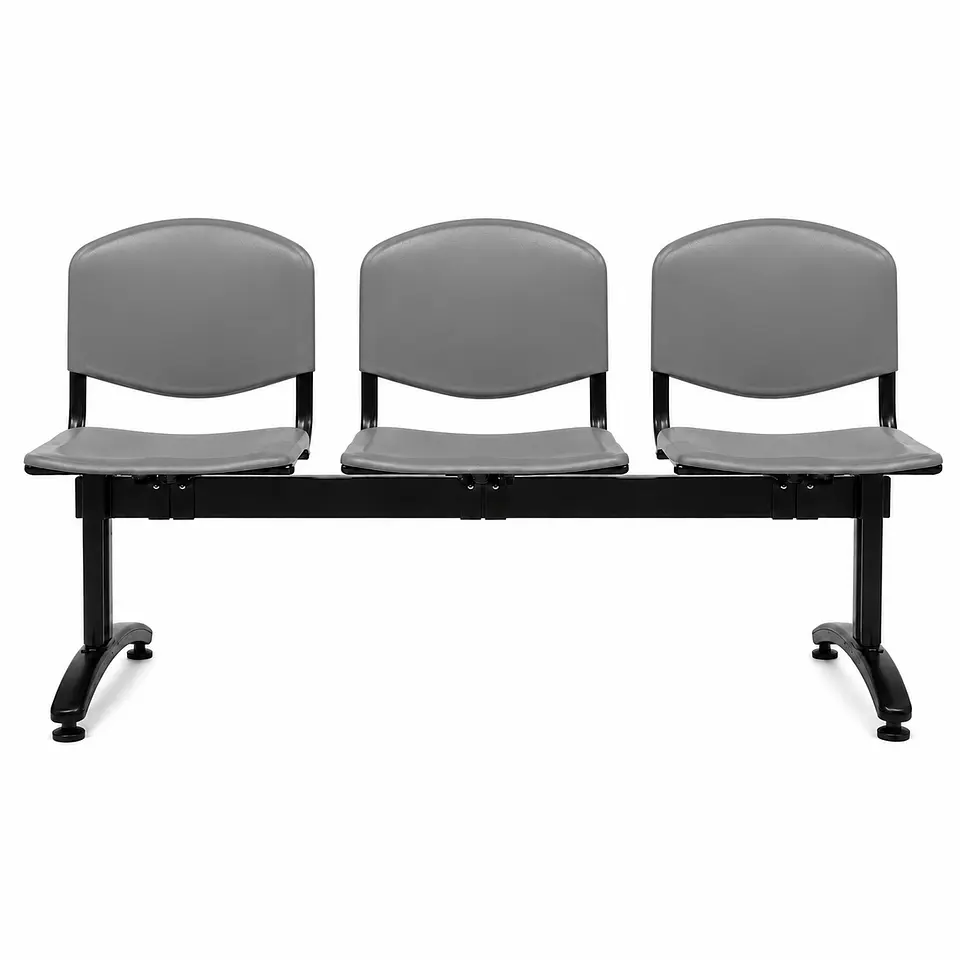 Banqueta de 3 cuerpos polipropileno  16