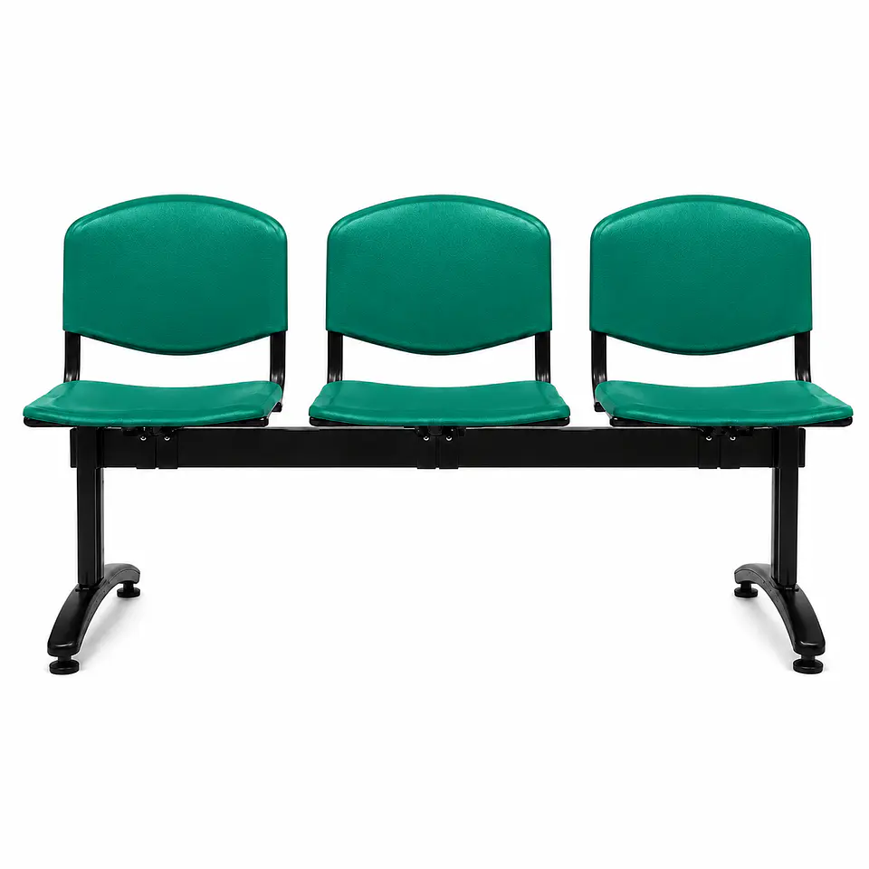 Banqueta de 3 cuerpos polipropileno  20
