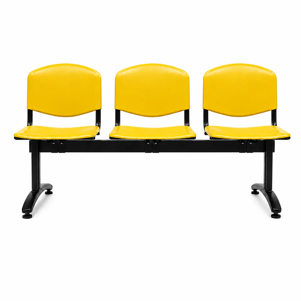 Banqueta de 3 cuerpos polipropileno  21