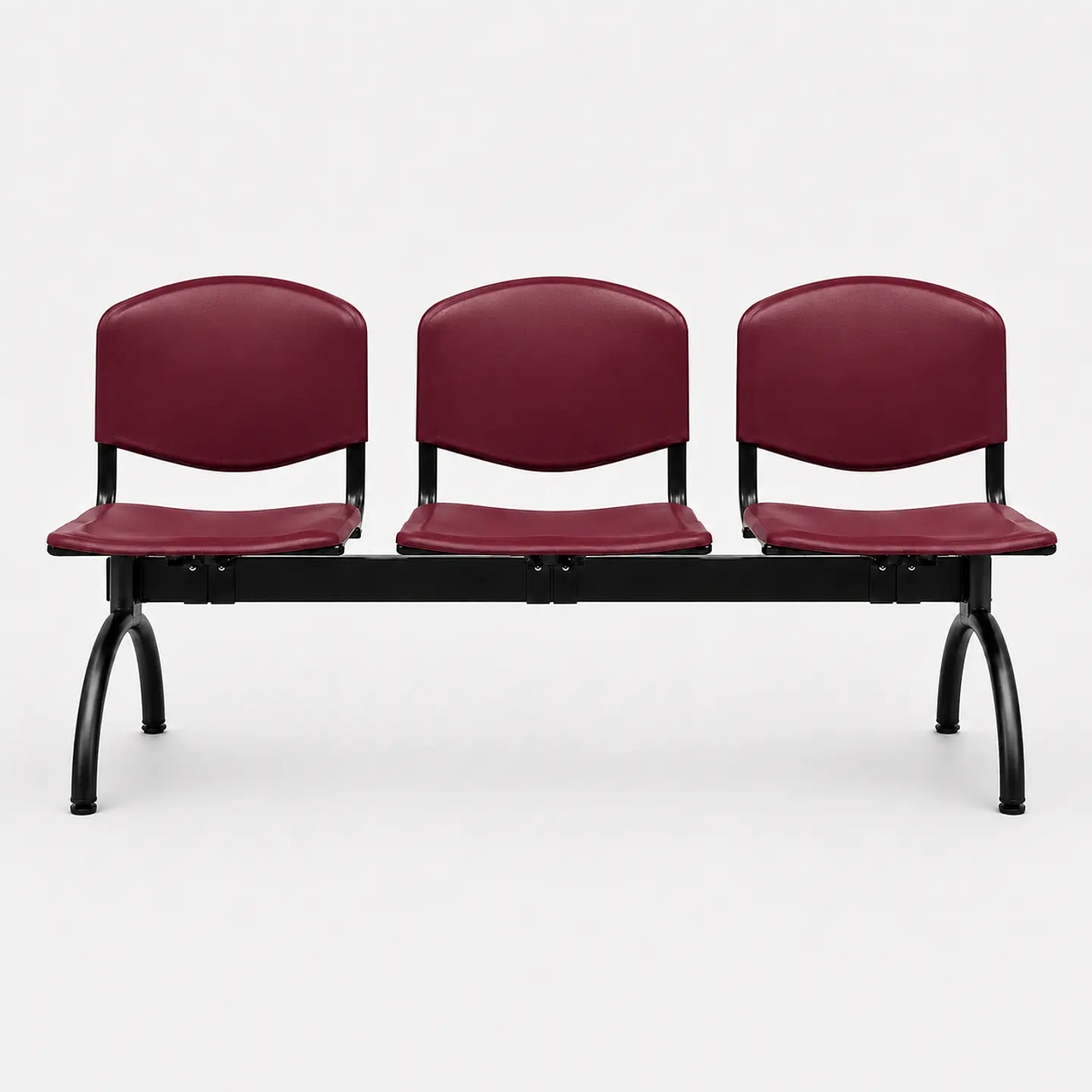 Banqueta de 3 cuerpos polipropileno  28