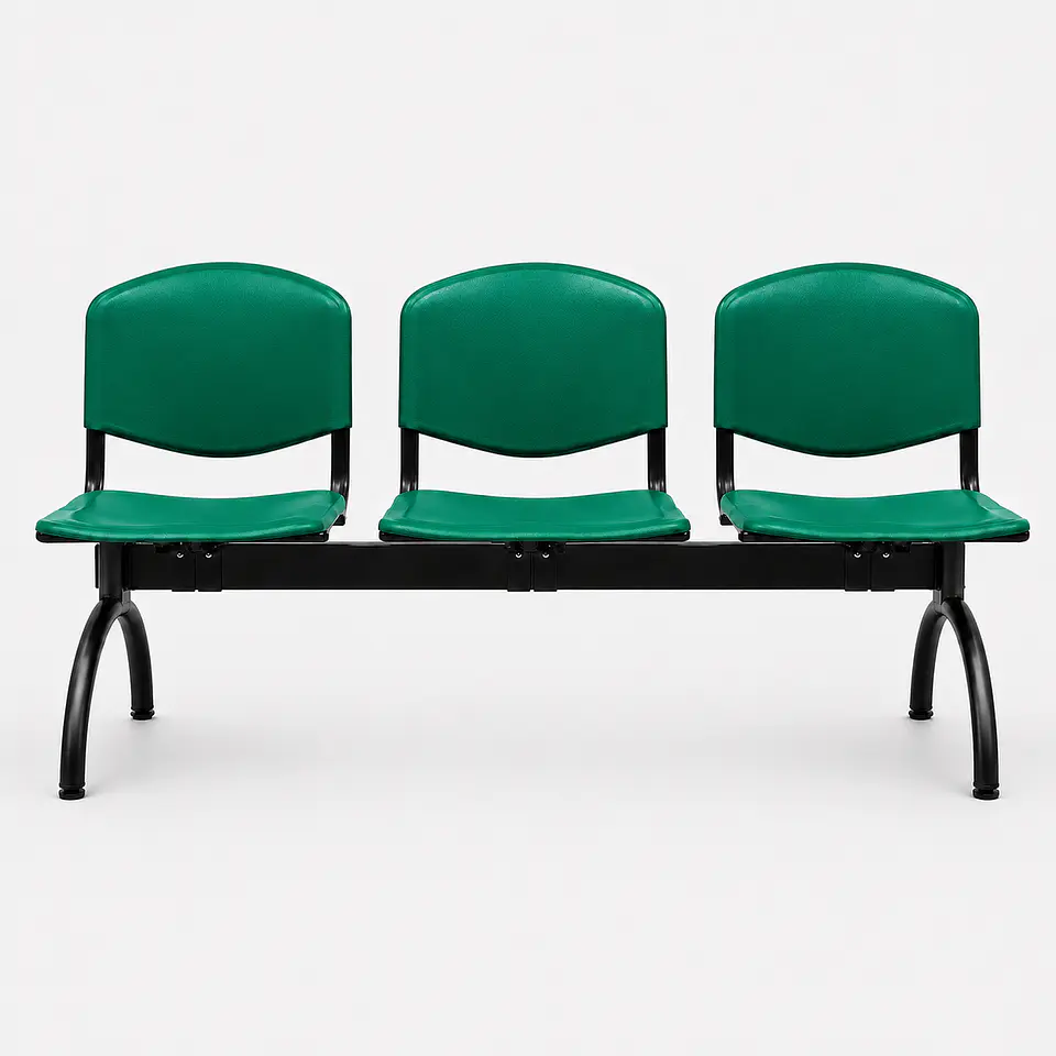 Banqueta de 3 cuerpos polipropileno  31