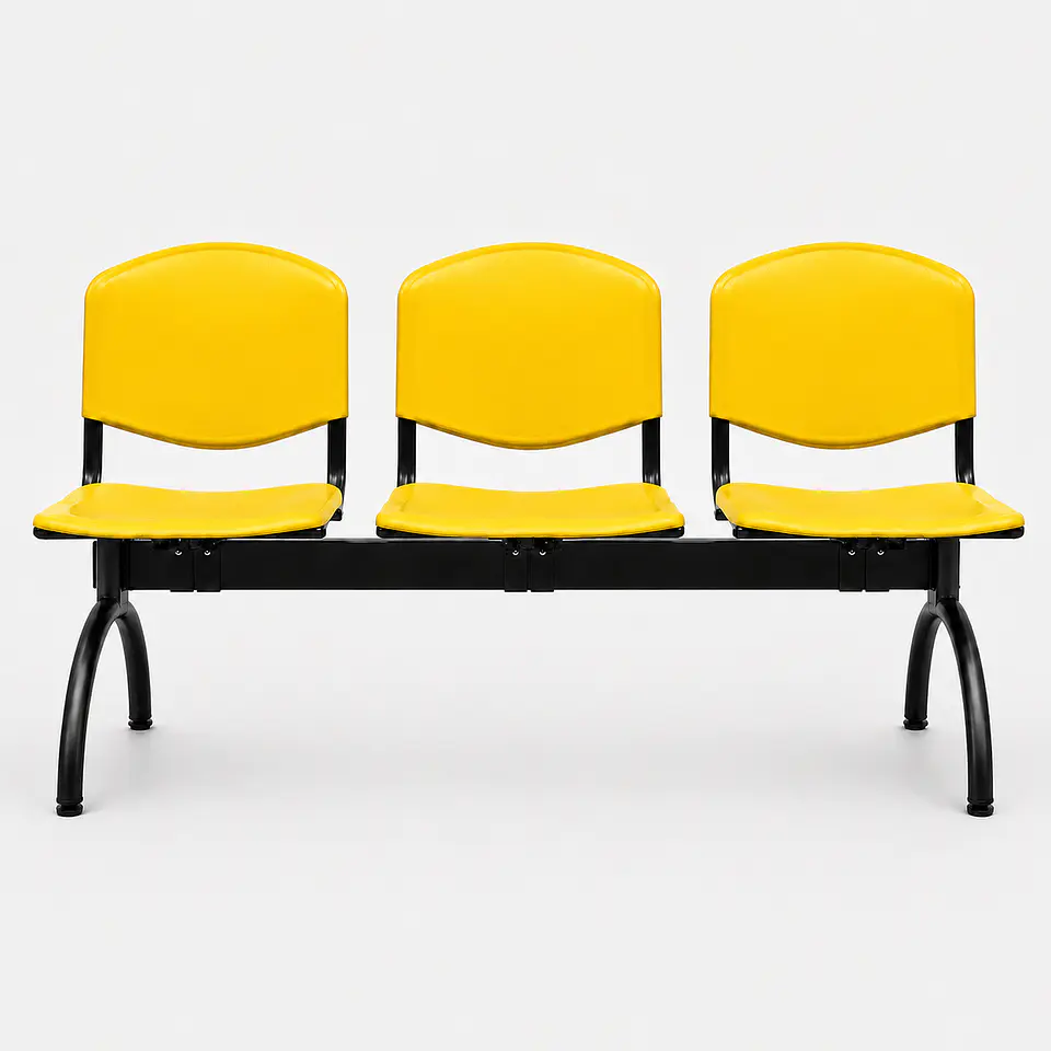 Banqueta de 3 cuerpos polipropileno  32