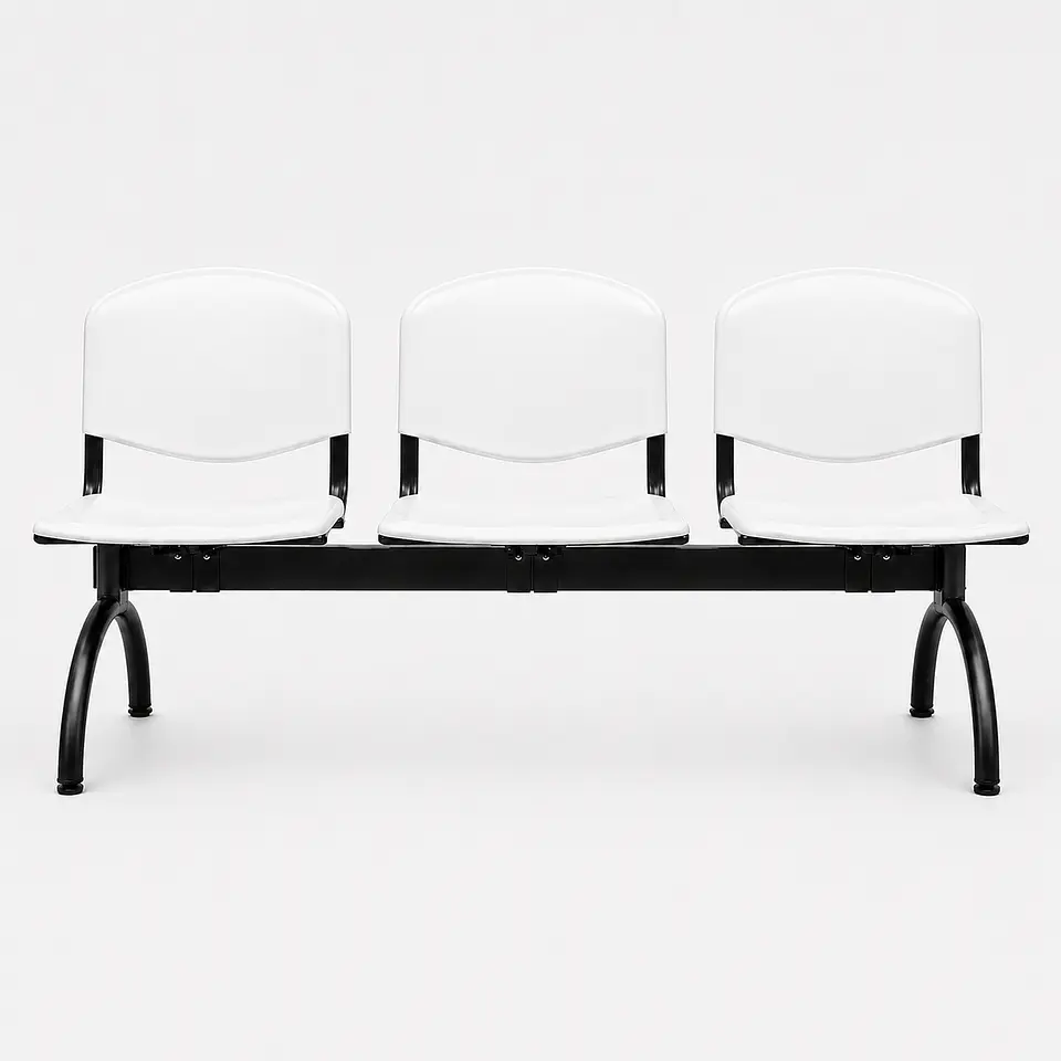 Banqueta de 3 cuerpos polipropileno  33
